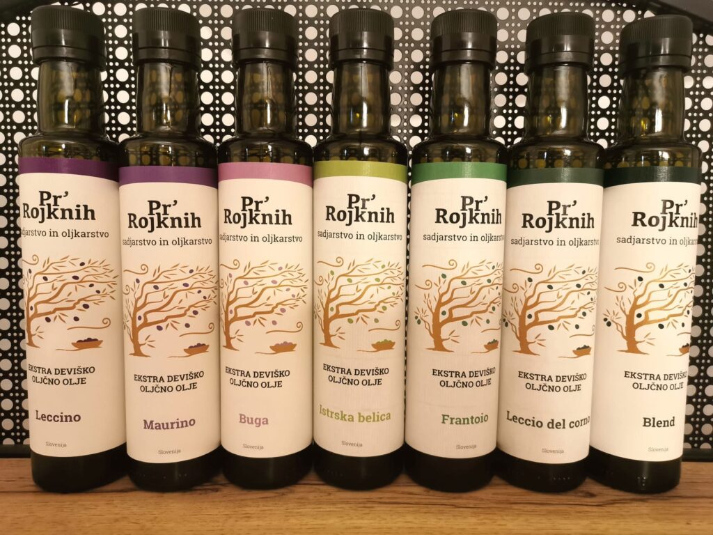 Ekstra deviško oljčno olje Pr' Rojknih